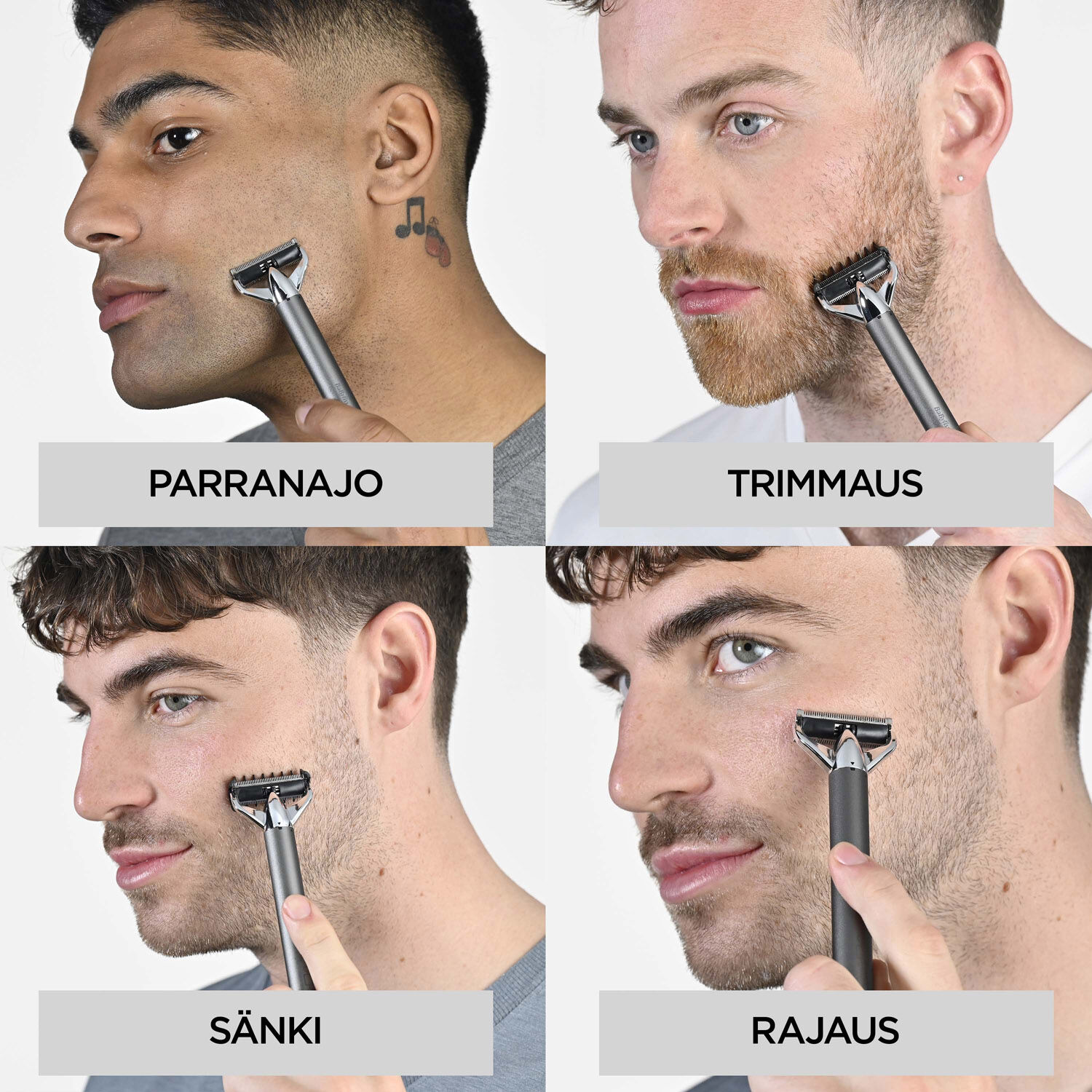 V&aring;t og t&oslash;rr barbering